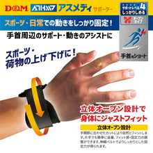 ATHMD アスメディ サポーター レベル4 しっかりしめるオープンタイプ 手首用ショート 日本製 1個入 #108625 イメージ2