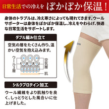 ウールサポーター ひざ用ロングタイプ 1枚入 日本製 #108885 イメージ5