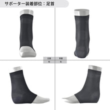 ATHMD アスメディ サポーター レベル2 ちょっとしめる スリーブタイプ 足首用 日本製 1枚入 #108755 イメージ4
