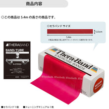 THERABAND セラバンド 長さ5.4m/6ヤード 強度レベル0 レッド #TB-2 イメージ11