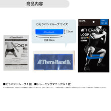 THERABAND セラバンド ループ ブリスターパック 円周90cm 強度レベル+2 ブルー #TLB-4 イメージ9