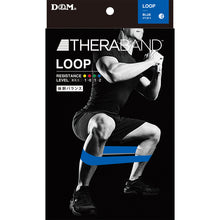THERABAND セラバンド ループ ブリスターパック 円周90cm 強度レベル+2 ブルー #TLB-4 イメージ8