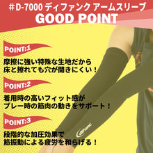 difunc ディファンク バレーボール用 アームスリーブ ジュニア用 アームカバー (両腕/1ペア入) 日本製 #D-7000JR イメージ2