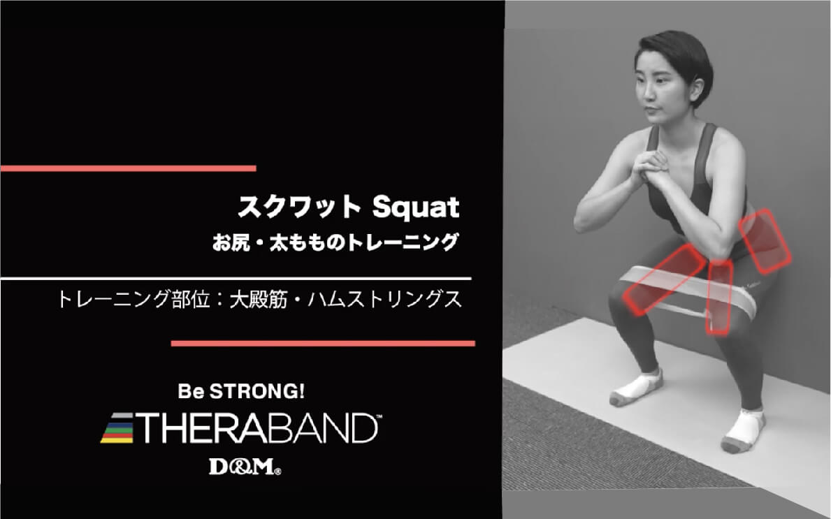 スクワット/大殿筋・ハムストリングス/Squat