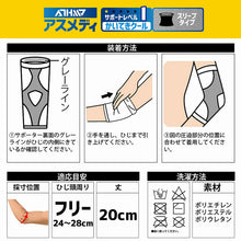 ATHMD アスメディ サポーター レベル1 かいてきクール スリーブタイプ ひじ用 日本製 1枚入 #109318 イメージ9