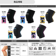 【2個セット】difunc ディファンク トリコットニーパッド  膝サポーター 10mm厚パッド 日本製 イメージ8