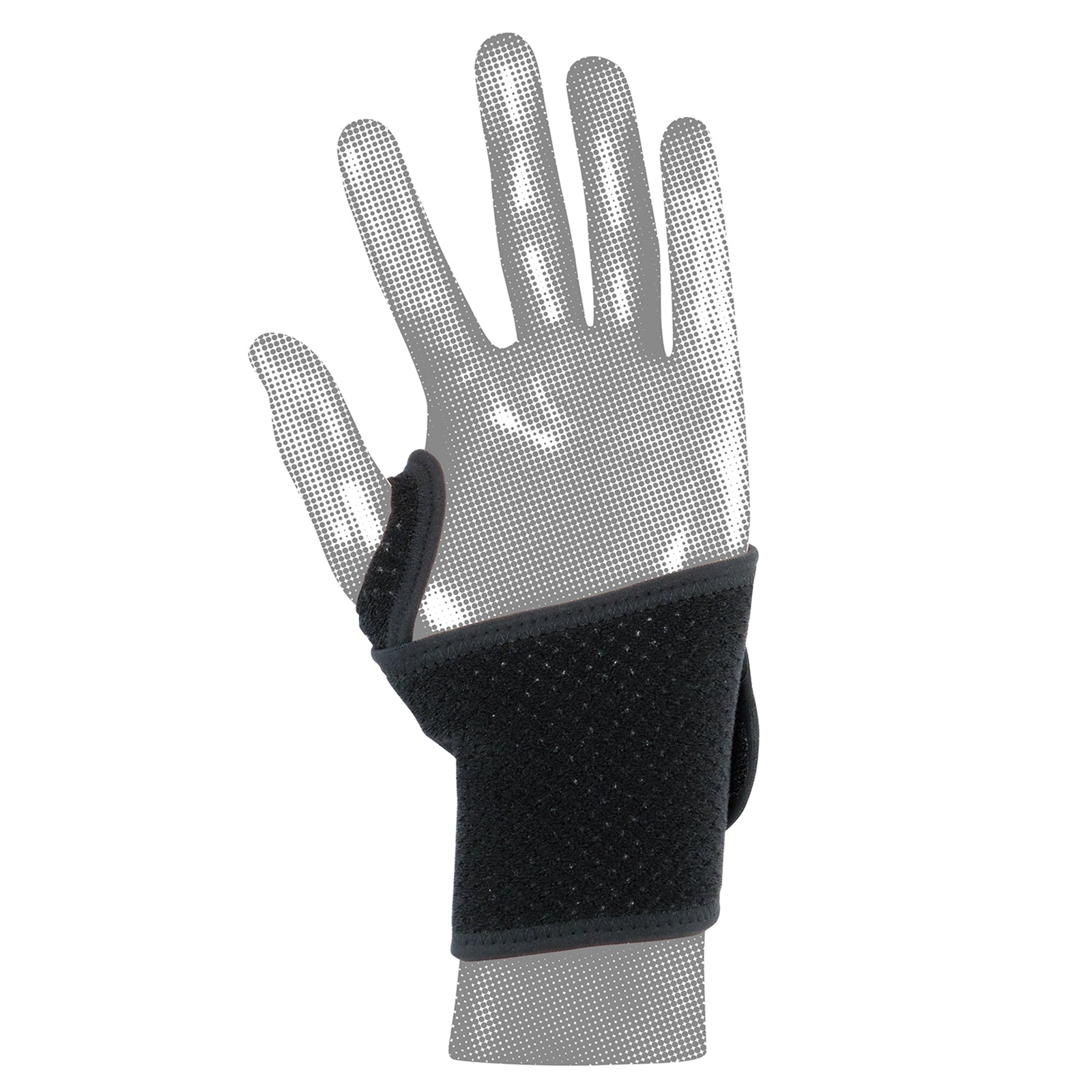 野球用サポーター 手首サポーター オープンタイプ 手首用 打撃用 左右