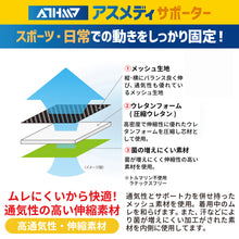 ATHMD アスメディ サポーター レベル4 しっかりしめるスリーブタイプN ふくらはぎ用 日本製 1個入 #109714 イメージ3