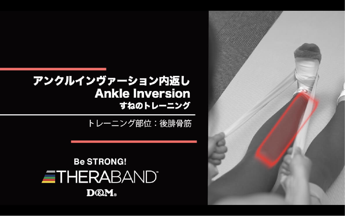 アンクルインヴァーション内返し/後腓骨筋/Ankle Inversion