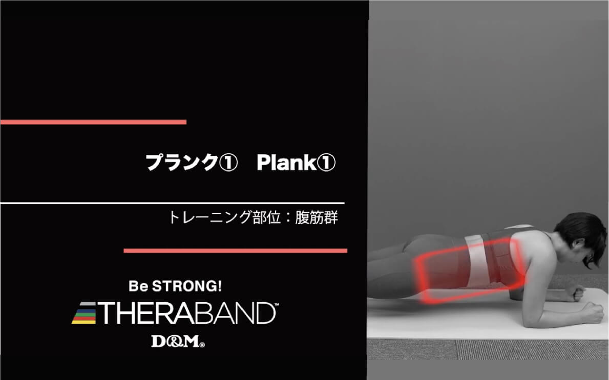 プランク 1/ 腹筋群/Plank 1