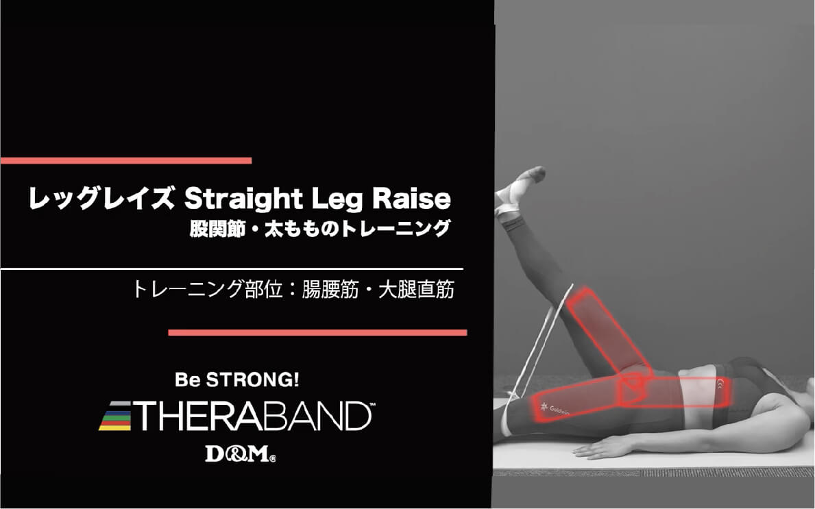 レッグレイズ/腸腰筋・大腿直筋/Straight Leg Raise
