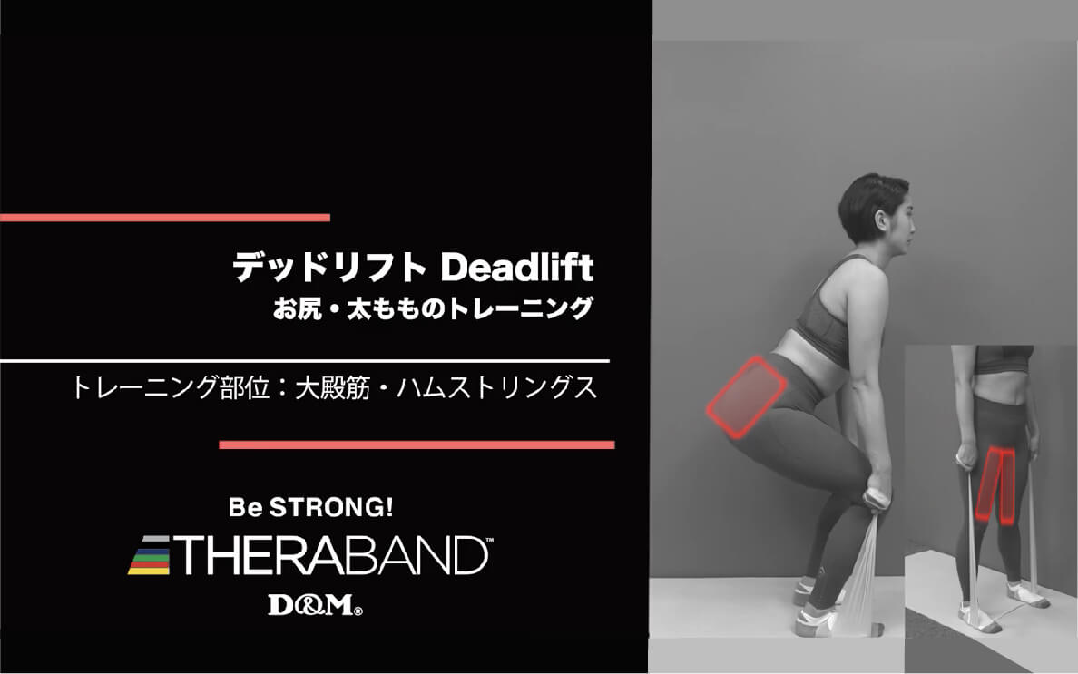デッドリフト/大殿筋・ハムストリングス/Deadlift