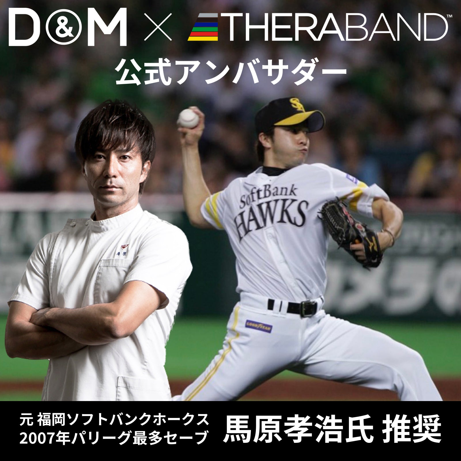 THERABAND セラバンド ブリスターパック 長さ2m 強度レベル+3 ブラック