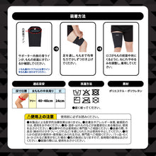 ATHMD アスメディ キネシオロジーサポーター 太もも用 左右兼用 1個入 #114596 日本製 イメージ6