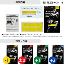 THERABAND セラバンド ループ ブリスターパック 円周60cm 強度別 イメージ10