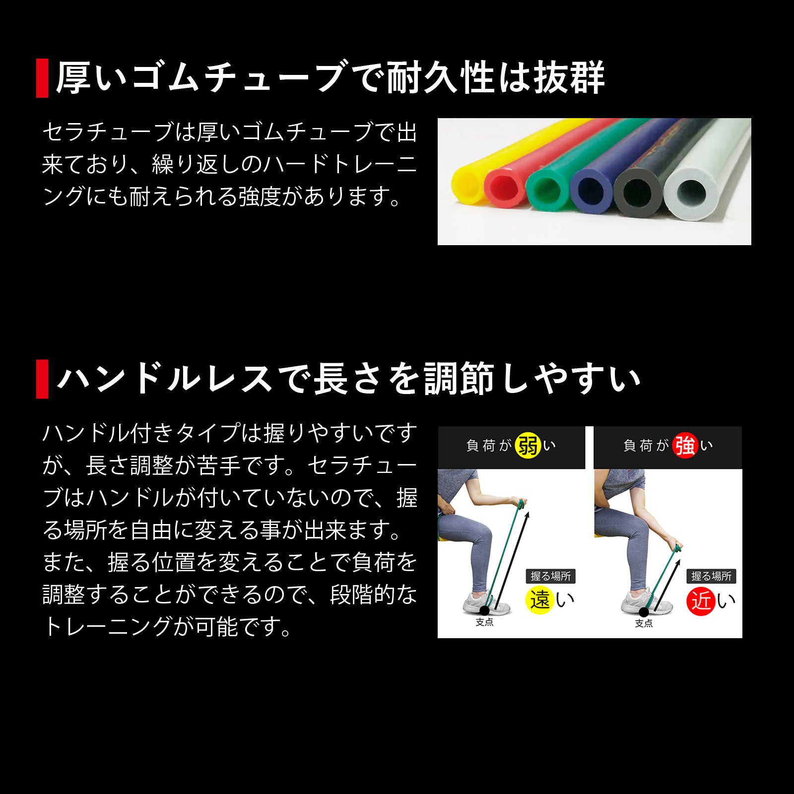 THERABAND セラバンド セラチューブ フォーエントリー 初心者向け 長さ